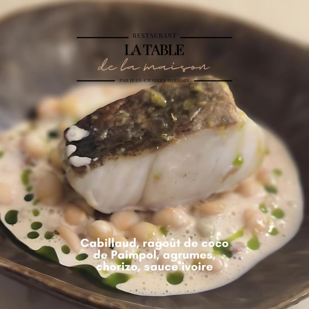 לנגון Logis Hotel - Restaurant Maison Claude Darroze מראה חיצוני תמונה