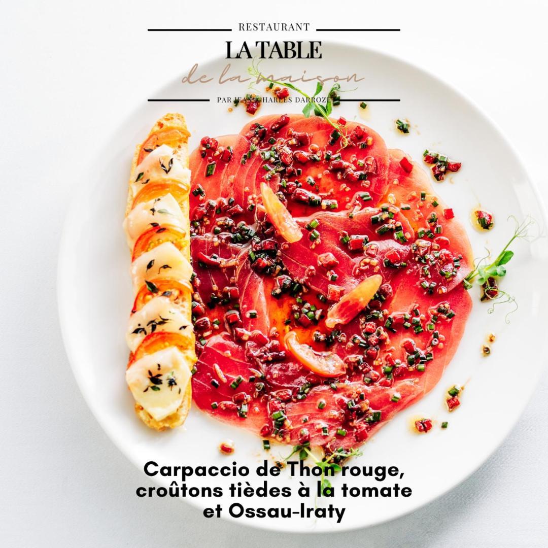 לנגון Logis Hotel - Restaurant Maison Claude Darroze מראה חיצוני תמונה